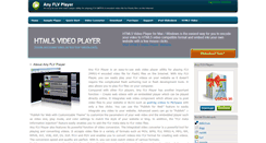 Desktop Screenshot of any-flv-player.com