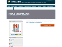 Tablet Screenshot of any-flv-player.com